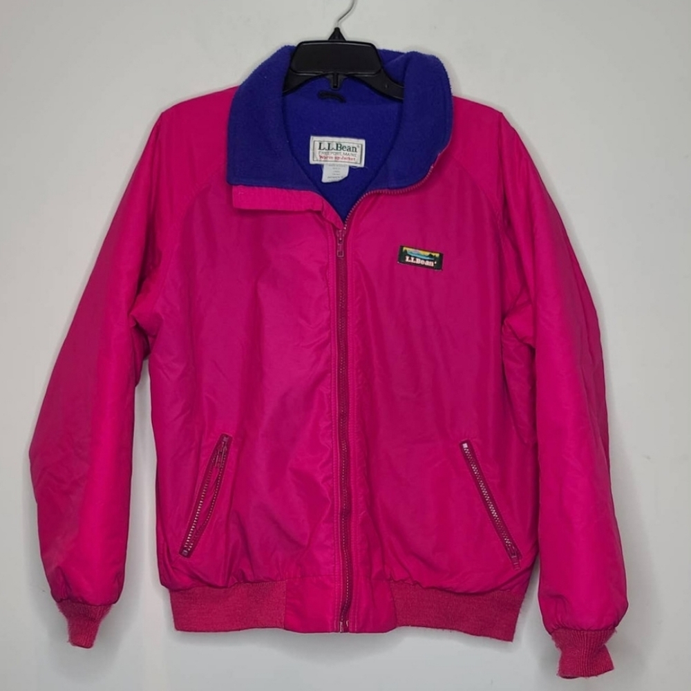 LL Bean Women's Vintage Jacket Winter Warmer Three Season Large